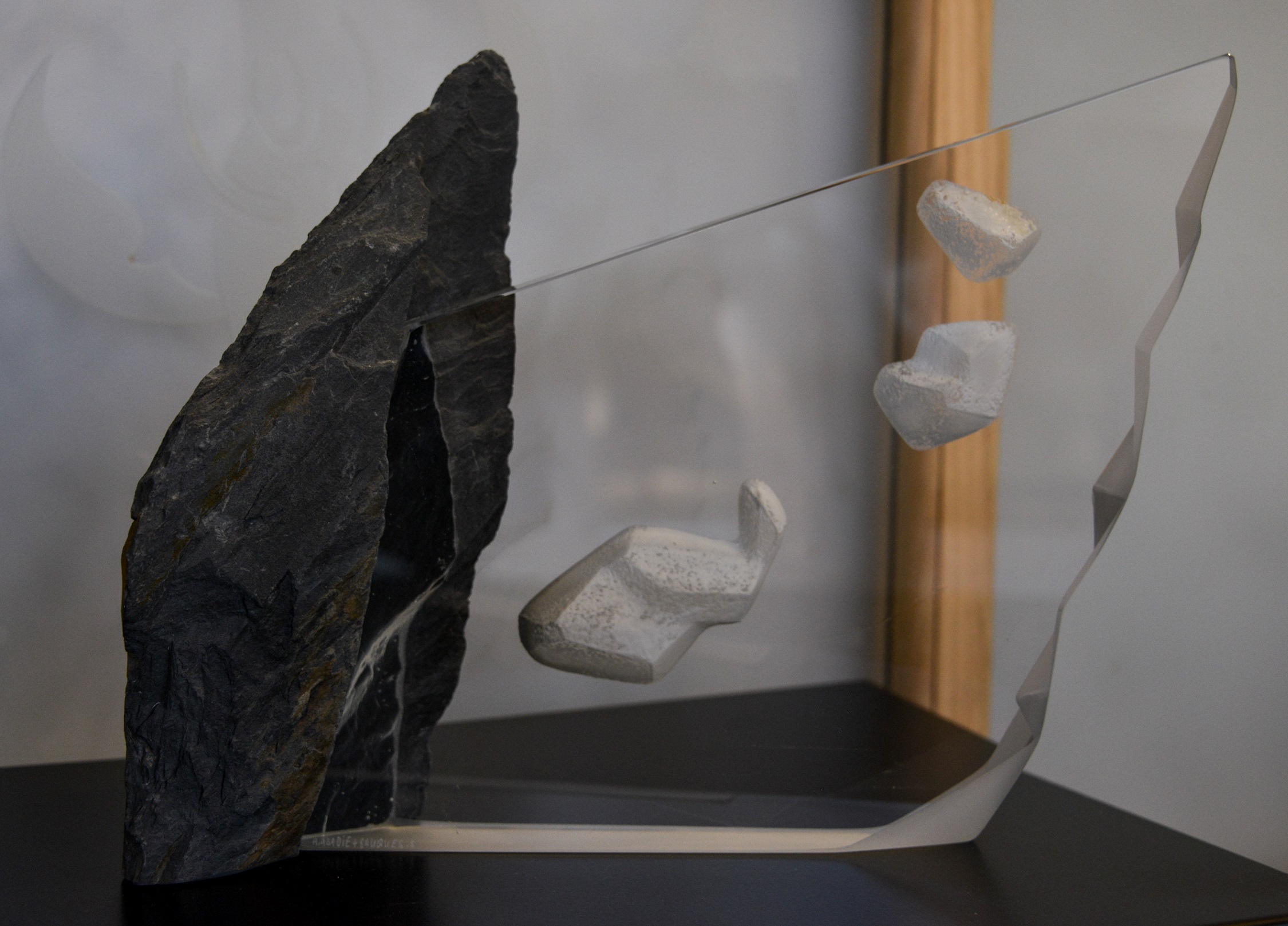 Galerie Barina - Pâte de verre et ardoise