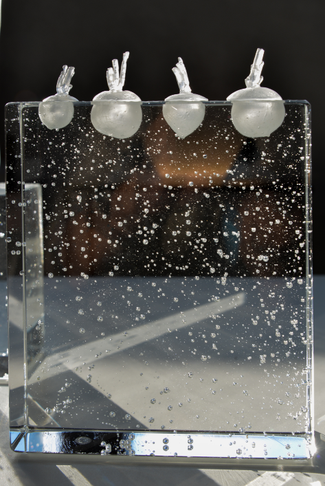 Galerie Barina - Pâte de verre et ardoise