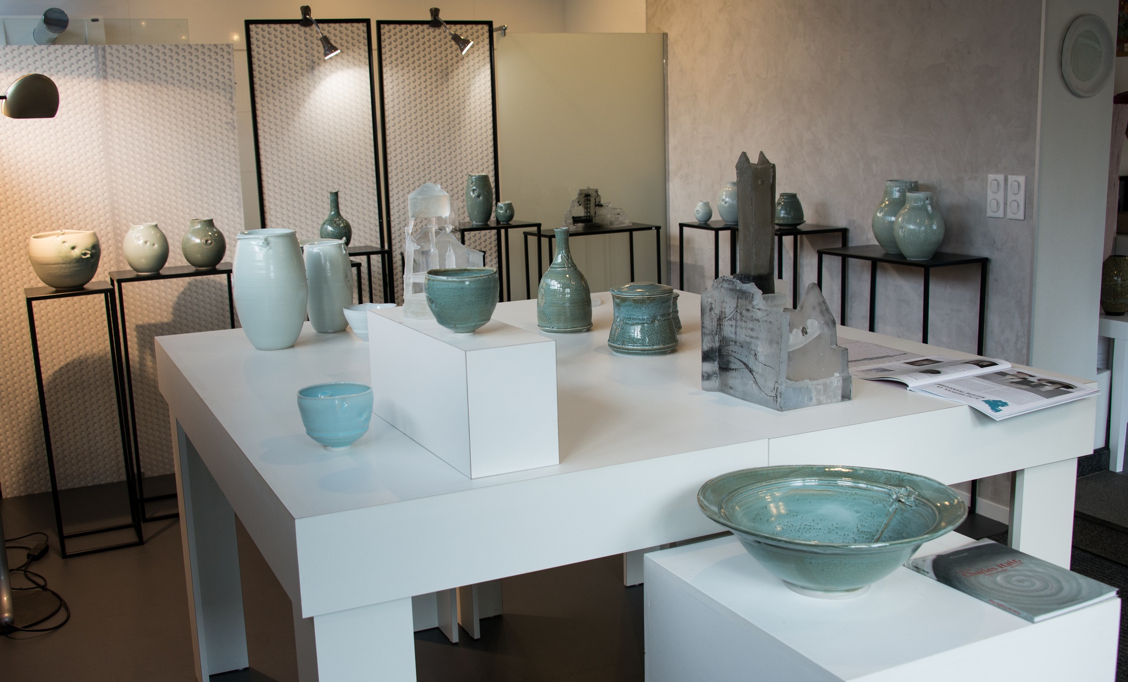 Galerie Barina - Porcelaine Céladon et Pâte de verre