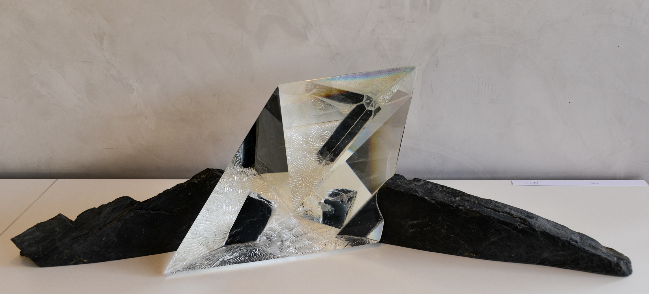 Galerie Barina - Pâte de verre et ardoise